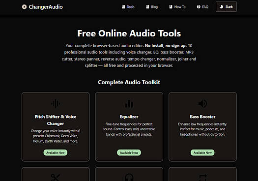 Changer Audio