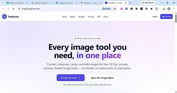 Toolscase Image Tools — All-in-One Image Processing Platform