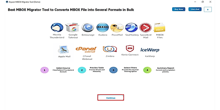 Download Aryson MBOX Converter Tool