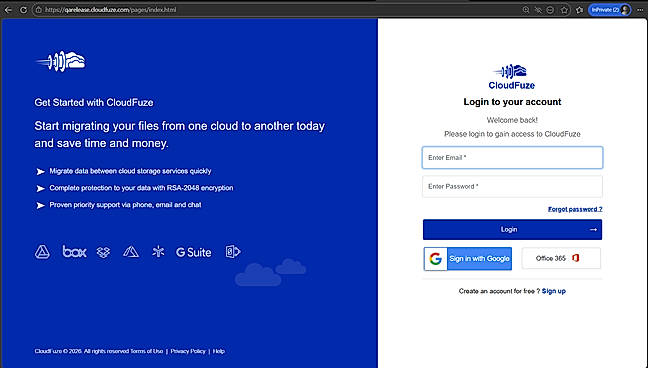 CloudFuze Migrate and Governance