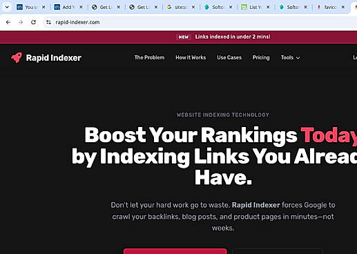 Rapid Indexer homepage