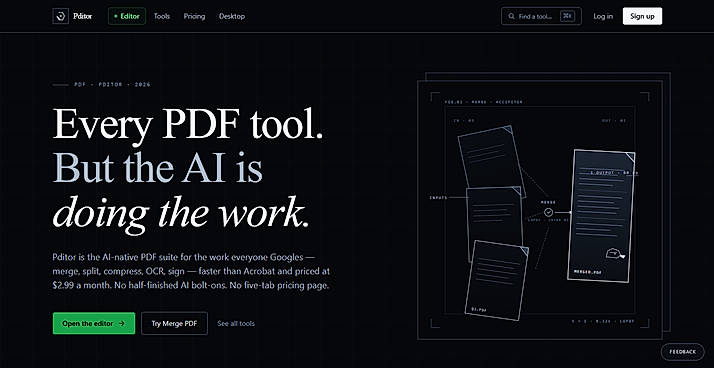 Pditor Home Page