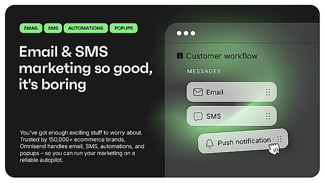 Email and SMS marketing so good, it's boring