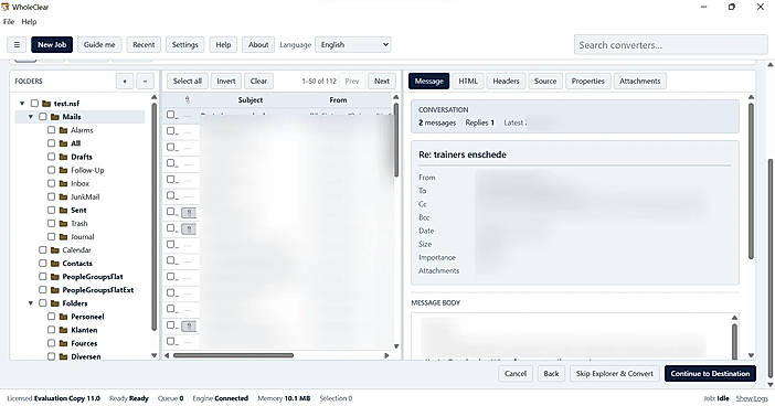 browse nsf file