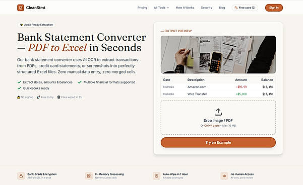 CleanStmt — Tools Homepage