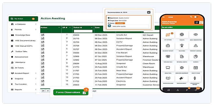 SALOMI Web and Mobile Dashboard