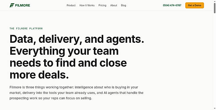 Filmore product platform