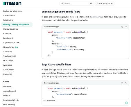 Maesn Documentation
