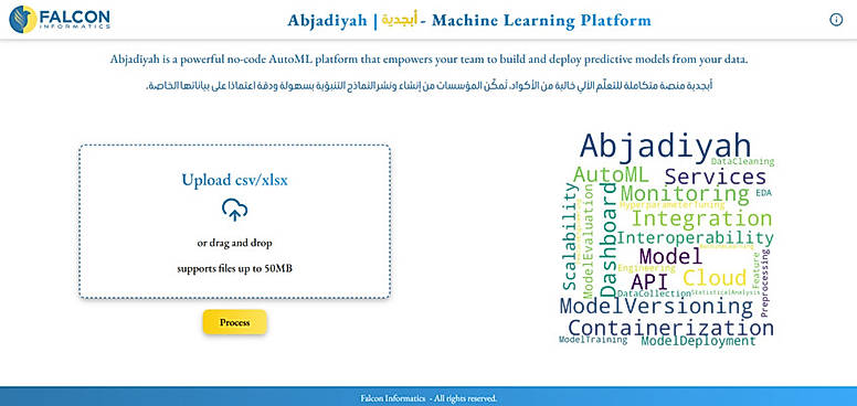 Abjadiyah is a powerful no-code AutoML platform that empowers your team to build and deploy predictive models from your data.