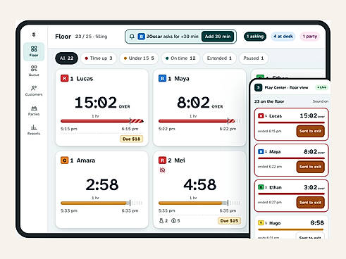 Live floor: every child, every timer