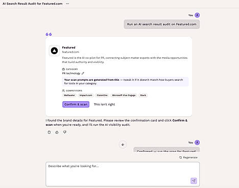 Featured GEO Audit
