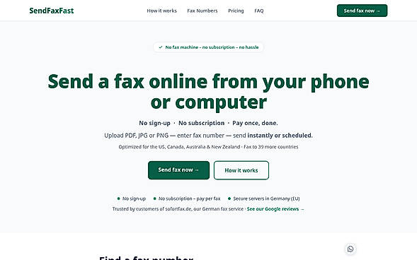 Home page