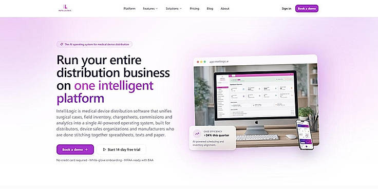 Homepage – One platform for medical device distribution