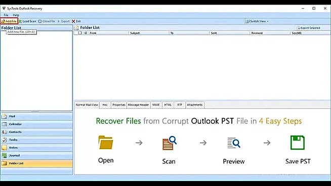 Add PST Files