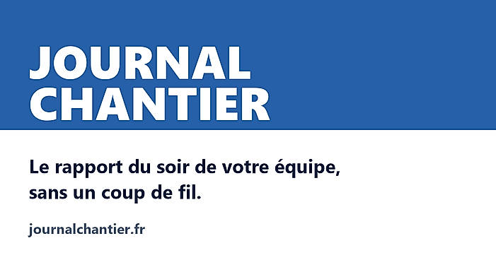 Journal Chantier