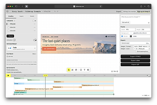 Editor Interface
