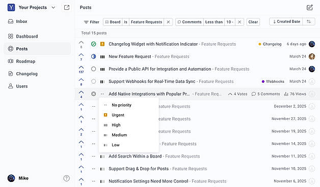 Feedback Management
