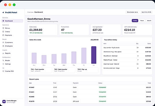 Pro360 Retail Software - Retail software for UK shops