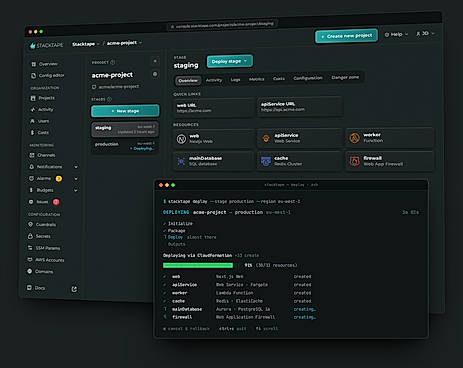 AWS DevOps, fully automated: Console and open-source CLI