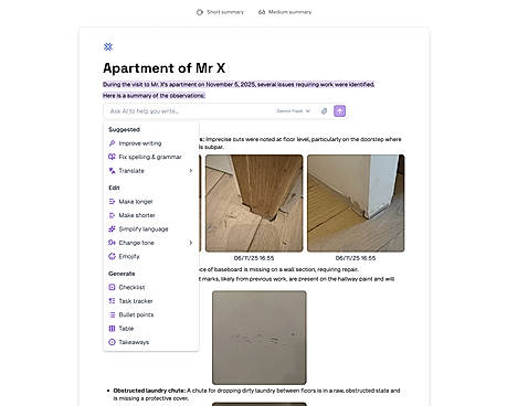 Write with AI