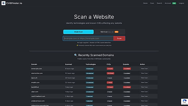 cvefinderscan
