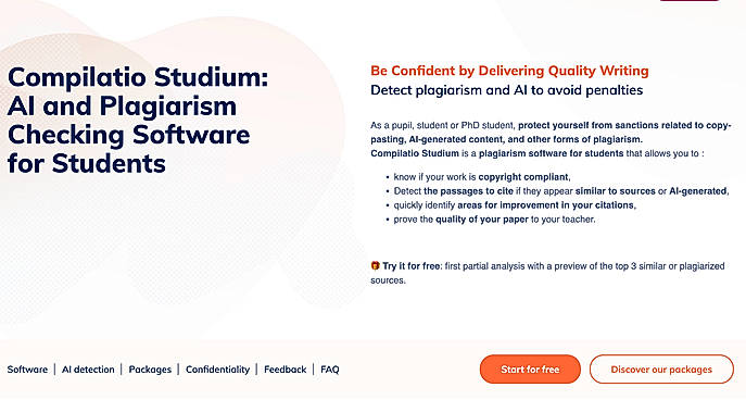 Compilatio Studium for Students