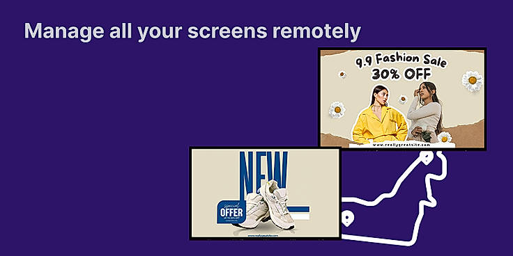 Manage your screens remotely