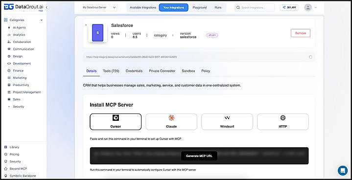 DataGrout integration Details