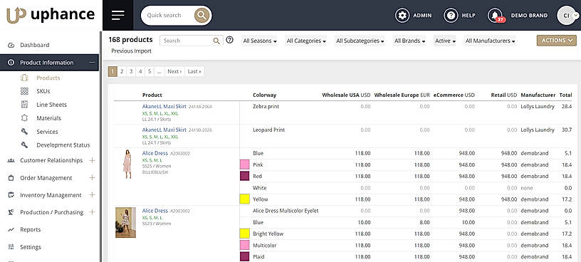 Software Dashboard