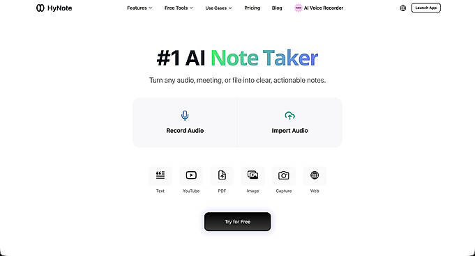 HyNote Web