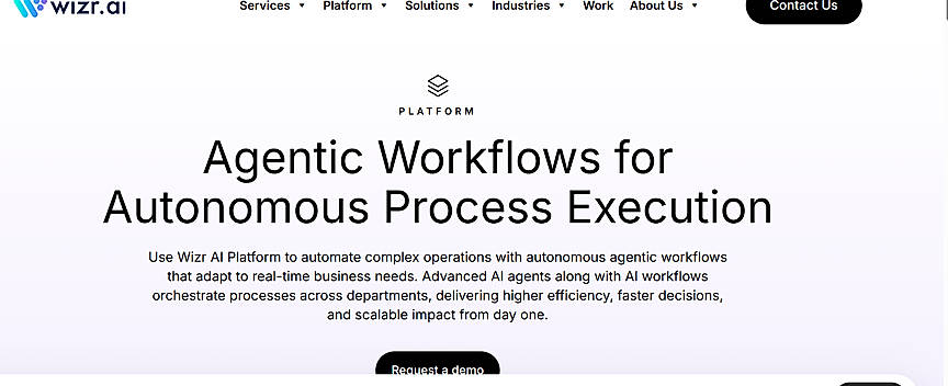 Agentic Workflow Automation Interface
