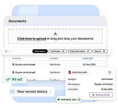 Build an AI-powered single source of truth to keep your documents organised, updated and version-controlled.
