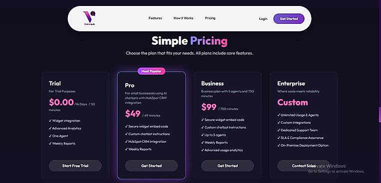 Pricing Plans