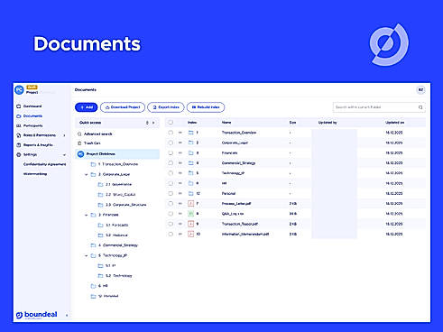 Documents Boundeal VDR