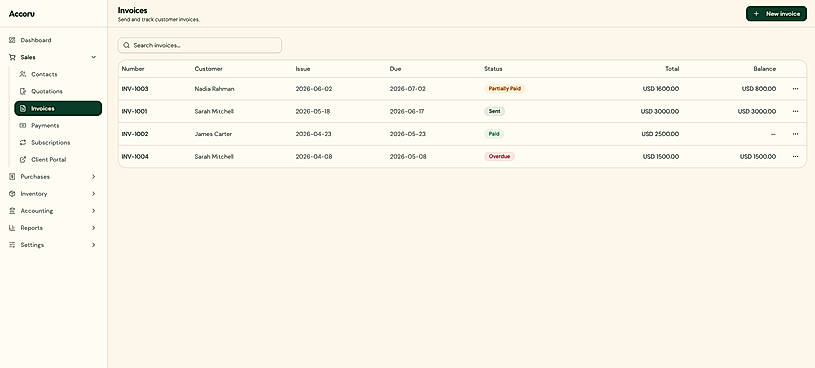 Invoices
