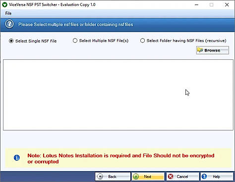 NSF File and Folder
