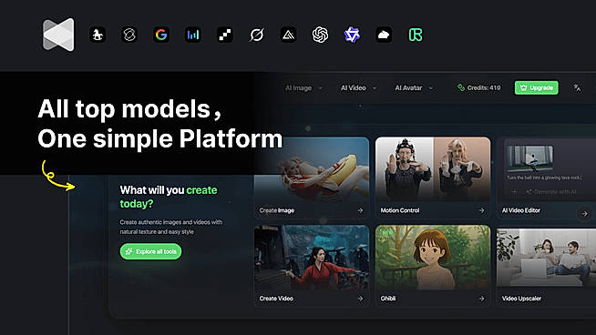 All top models, One simple Platform