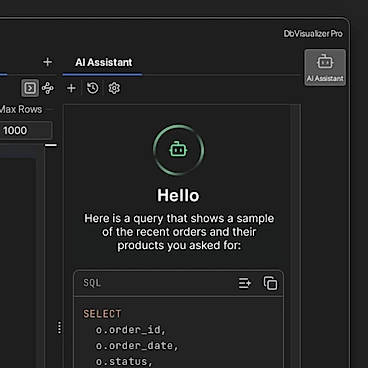 DbVisualizer AI Assistant