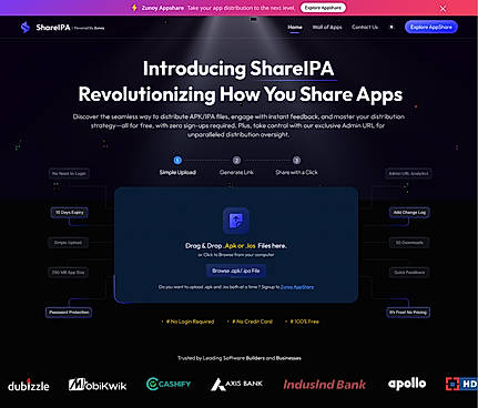 Introducing how to share app