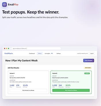A/B Testing