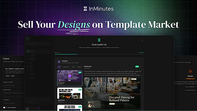 Sell Your Designs on Template Market