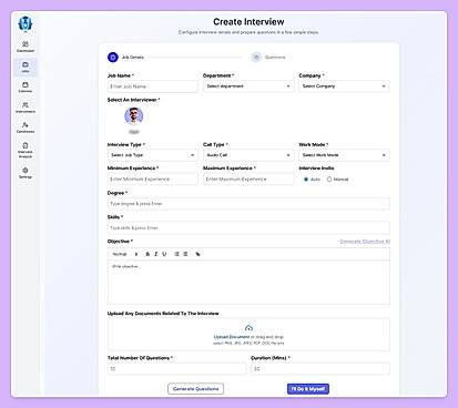 Create Interview