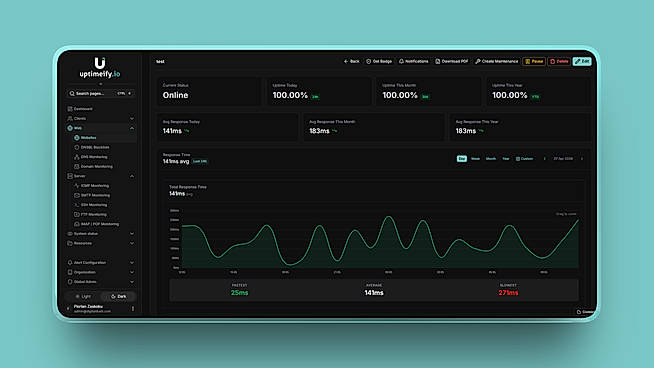 Example Uptime Monitoring