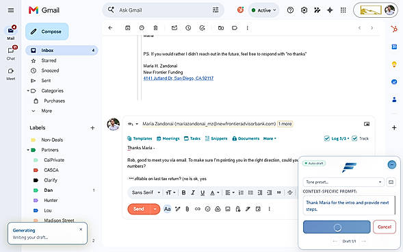 In Gmail
