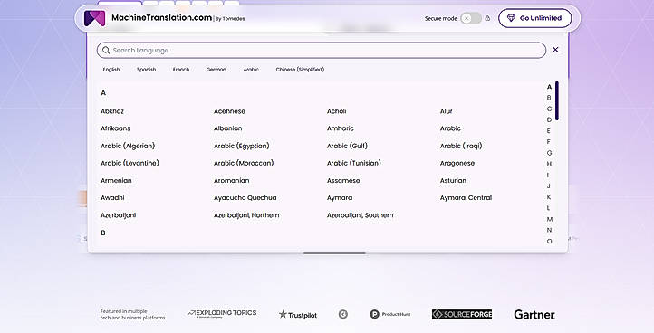 Language Overview