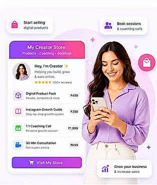Sell Digital Products, Courses & Coaching with Your Creator Store