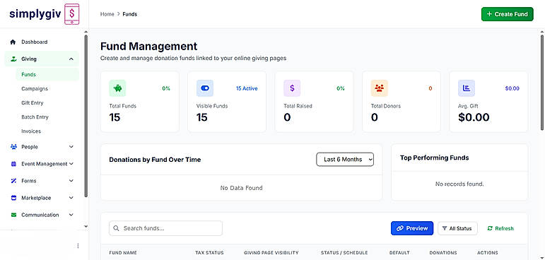 SimplyGiv is a powerful online fundraising platform for organizations, causes, events, and campaigns. Accept donations online, via mobile, text-to-give, and kiosks with real-time tracking and recurring giving