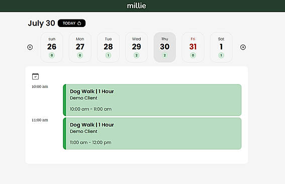 Daily Agenda