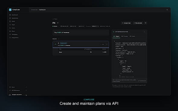 Create and Maintain Plans via API