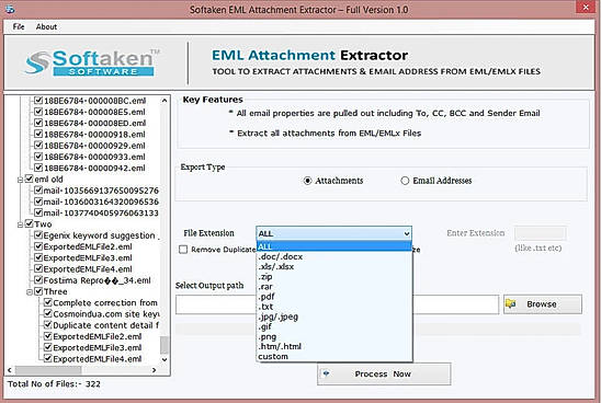 choose extension